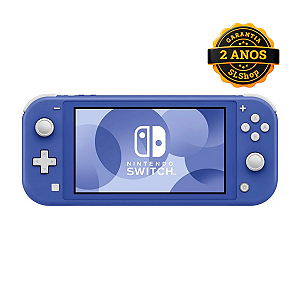 Console Nintendo Switch Lite 32GB Azul + Jogos Digitais + Cartão de Memoria 256GB