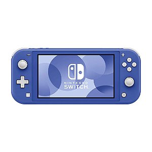 Console Nintendo Switch Lite 32GB Azul + Jogos Digitais + Cartão de Memoria 128GB
