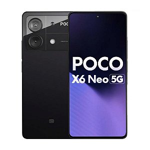 Smartphone Poco X6 Neo 5G 256GB 12GB Preto Índia