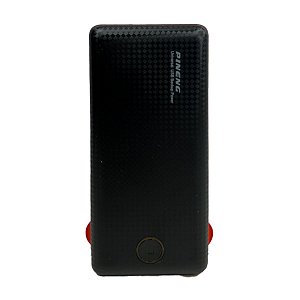 Carregador Portátil Pineng Power Bank 20000 mAh PN-959 Preto/Vermelho