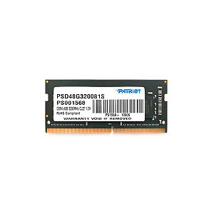 Memória para Notebook Patriot Signature 8GB DDR4 3200MHz