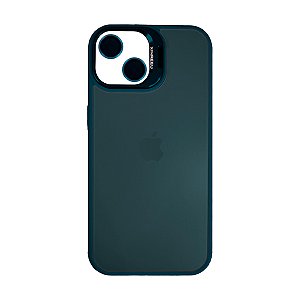 Capa para iPhone 15 Fosca Turbo Case Com Película para Câmera