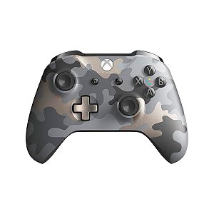 Controle Sem Fio Original Xbox One Hall Effect Night Ops Camo Seminovo