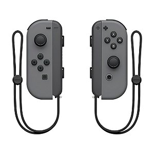 Controle Joy-Con Par Nintendo Switch Cinza Seminovo