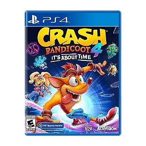 Jogo Crash Bandicoot 4: It's About Time - PS4 Seminovo