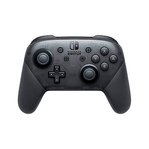 Controle Sem Fio Original Nintendo Switch Pro Controller Preto