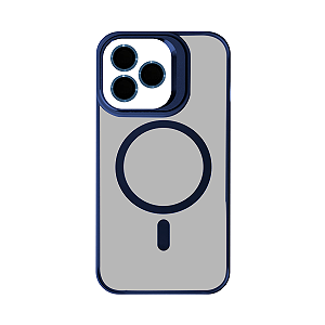 Capa para iPhone 15 Pro Transparente Com Película para Câmera