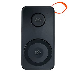 Carregador Portátil por Indução para Celular e Smartwatch Kapbom KA-9559 Power Bank 22.5W 10000 mAh Branco