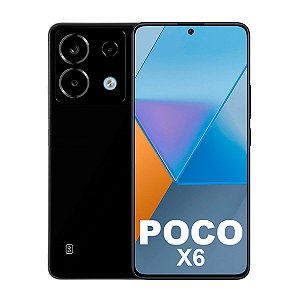 Smartphone Poco X6 5G 256GB 12GB Preto Seminovo