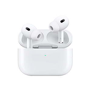 Fone de Ouvido Bluetooth Apple AirPods Pro 2º Geração MTJV3AM/A Case Carregamento MagSafe USB-C Seminovo