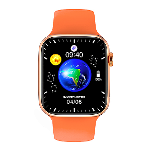 Smartwatch Revenger RG-W73+ 7 Pulseiras Dourado