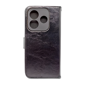 Capa para Xiaomi Redmi Note 14 4G Carteira Preto