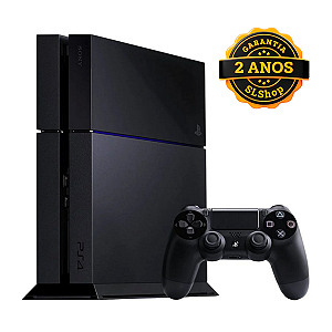 Console Sony PS4 FAT 500GB Preto Seminovo