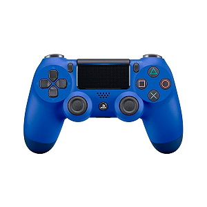 Controle Sem Fio Original PS4 Azul Seminovo