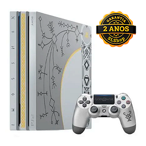 Console Sony PS4 Pro 1TB Edição Limitada God of War Seminovo