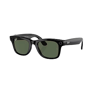 Óculos de Sol Smart Ray-Ban Meta Wayfarer RW4006 Preto/Verde