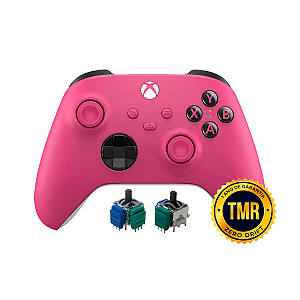 Controle Sem Fio Original Xbox Series X|S TMR Deep Pink Seminovo