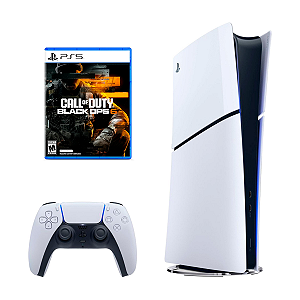 Console PS5 Slim Digital 1TB + Jogo Call of Duty: Black Ops 6