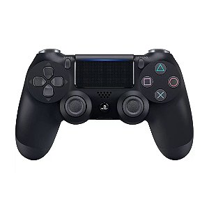 Controle Sem Fio Original PS4 Padlles Hall Effect Preto Seminovo