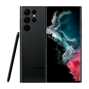 Smartphone Samsung Galaxy S22 Ultra 5G 256GB 12GB eSIM Preto Seminovo