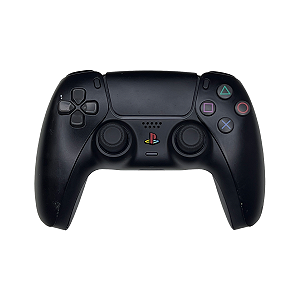 Controle Sem Fio Original PS5 DualSense Hall Effect Midnight Black com paddles Seminovo