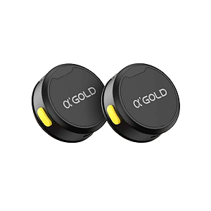 Microfone Lapela Duplo Wireless a'GOLD MCF-38D Lightning