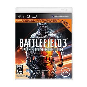 Jogo Battlefield 3 Premium Edition - PS3 Seminovo