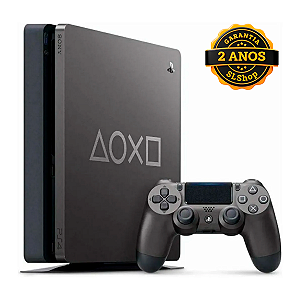 Console PS4 Slim 1TB Days Of Play Cinza Seminovo