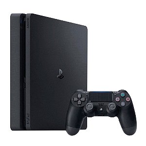 Console PS4 Slim 1TB Preto Desbloqueável Seminovo