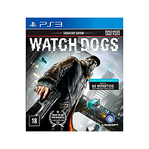 Jogo Watch Dogs Signature Edition - PS3 Seminovo