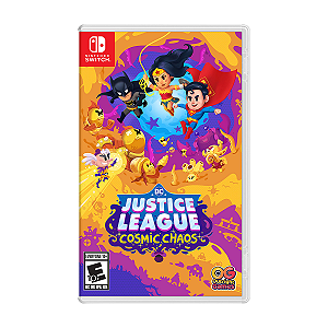Jogo Justice League Cosmic Chaos  - Switch Seminovo