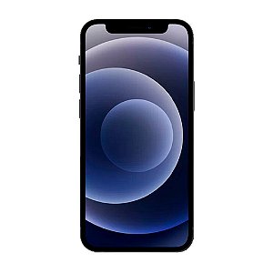 Smartphone Apple iPhone 12 64GB 4GB e-SIM Preto Seminovo