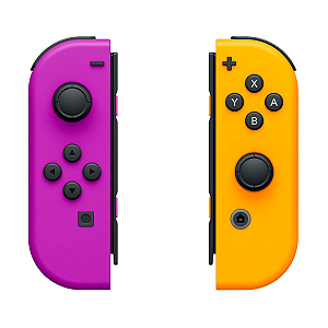 Controle Joy-Con Par Neon Purple / Neon Orange - Switch