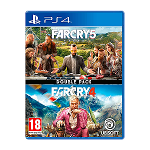 Jogo Far Cry 4 + Far Cry 5 Double Pack - PS4 Seminovo