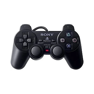 Controle DualShock 2 Sony Com Fio - PS2 Seminovo