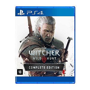 Jogo The Witcher 3 Wild Hunt + CONTEUDO EXTRA- PS4 Seminovo