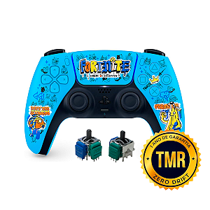 Controle Sem Fio Original PS5 DualSense Edição Limitada Fortnite Seminovo
