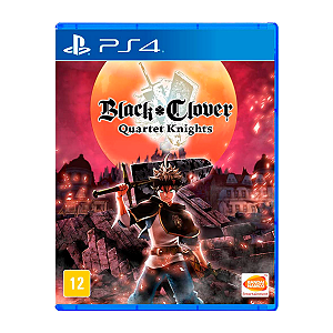 Jogo Black Clover Quartet Knights - Ps4 Seminovo