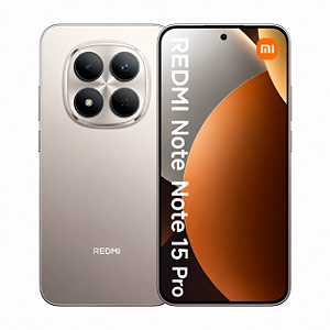 Smartphone Xiaomi Redmi Note 15 Pro 256GB 8GB Titânio