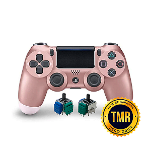 Controle Sem Fio Original PS4 Hall Effect Rose Seminovo