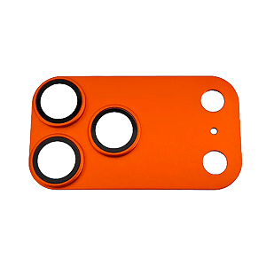 Película 3D para Câmera iPhone 17 Pro Laranja