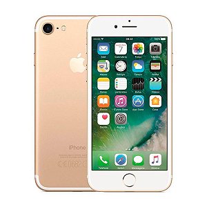 Smartphone Apple iPhone 7 32GB 2GB Dourado Seminovo