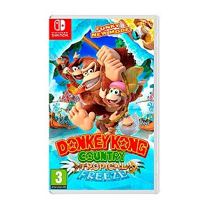 Jogo Donkey Kong Country Tropical Freeze - Switch Seminovo