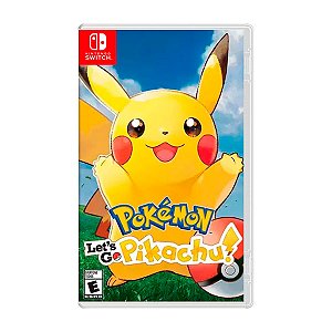 Jogo Pokémon Let`s Go Pikachu - Switch Seminovo