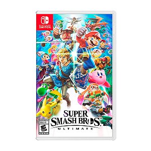 Jogo Super Smash Bros. Ultimate - Switch Seminovo