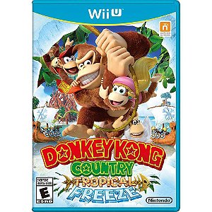 Jogo Donkey Kong Country Tropical Freeze - Wii U Seminovo