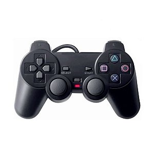 Controle Com Fio Compatível PS2