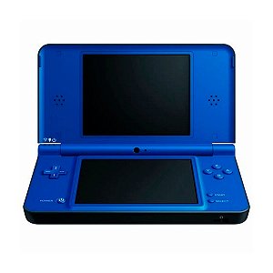 Console Nintendo DSi XL Azul + 170 Jogos Digitais Seminovo