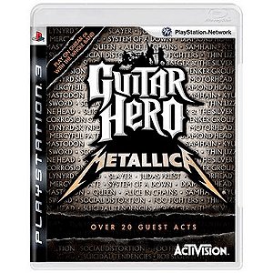 Jogo Guitar Hero Metallica - PS3 Seminovo