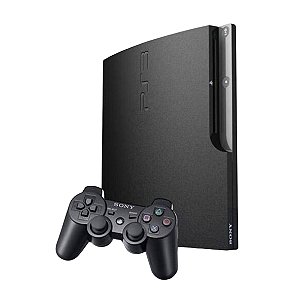 Console PS3 Slim 320GB + Jogos HEN Seminovo